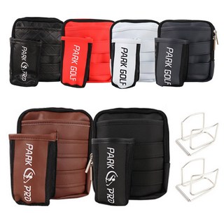 파크로 파크골프 프라임 파우치_공클립 2개, 다이아블랙