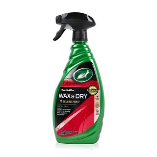 Turtle Wax 龜牌 保護噴蠟 T9 769ml 乾濕兩用 快速光澤 車漆塑膠玻璃 庫柏蒂諾, 1個