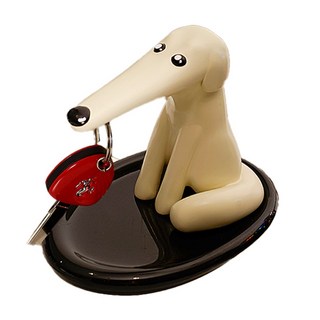 URFFDECO 강아지 자석 키홀더 트레이 인테리어 소품 장식, 화이트