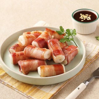 베이컨 먹은 떡말이 1.12kg 5분조리 아이반찬, 1개