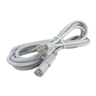 I-Sheng 台灣製造檢驗 電源供應線 T型 2.4M 品字尾 3孔插頭 875W, 1個, 電源供應線 附發票