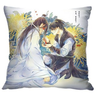 魔道祖師 藍忘機 魏無羨 抱枕 周邊 50*50, 2,50*50（送禮推薦）