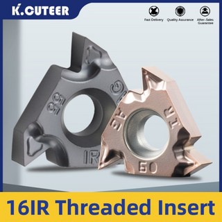 쿠쿠스토어 1IR 나사 인서트 AG55 PRC KT930 H01 IC880 카바이드 CNC 터닝 SNR 커터 슬로팅 선삭 공구, 06 1.25 pitch, 05 1IR IC880