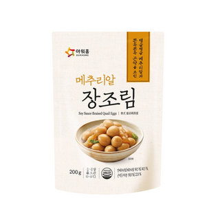 아워홈 메추리알 장조림, 200g, 10개