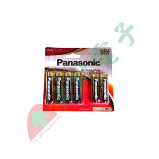 Panasonic 國際牌 大電流1.5V AA鹼性3號電池 LR6TTS/8 2B (8入2組), 1個