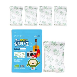 쨍하고해뜰집 실리카겔 부직포 200g 식품용 제품용 제습제 습기제거제 방습제, 5개