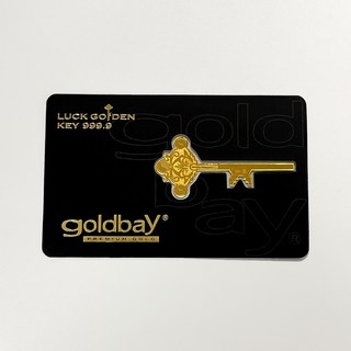 [골드베이미니] 순금열쇠 1g 행운의 열쇠 골드바 콩알금 24K 999.9