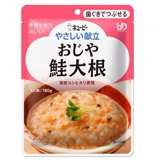 日本Kewpie Y2-4介護食品野菜鮭魚粥 低渣食品 階段二 牙齦磨, 160g, 1個
