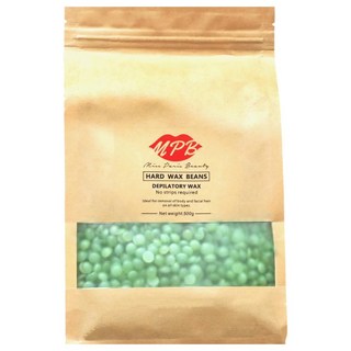 【MPB巴黎小姐】熱蠟除毛蠟豆補充包 蘆薈香味 硬蠟 熱蠟 蜜蠟 私密處除毛適用 官方旗艦店正品, 500g, 1個