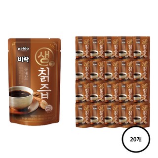 팔도 비락 생칡즙, 100ml, 20개