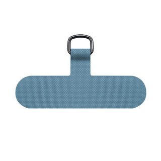 JS購物 手機殼掛繩夾片墊片，超薄通用型手機掛繩配件，輕鬆解放雙手, 【藍色】夾片, 1個