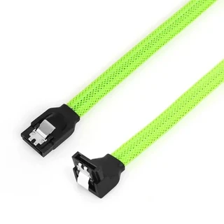 쿠쿠스토어 Lecolli 3PCS/PCS SATA 3.0 III 7핀 데이터 케이블 Gb/S SSD 나일론 프리미엄 슬리브가 있는 HD, 06 07, 01 1m 12pcs