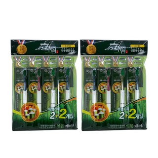 죽염 잇몸전문 칫솔 초극세모 4입 2개