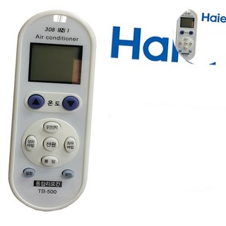 냉난방기 다와 만능 에어컨리모컨 하이얼 수동설정