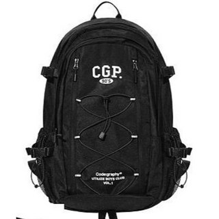 CGP x HOSHI 後背包 Code graphy 書包 Arch Logo Backpack 背包 雙肩包 筆電包, 黑色