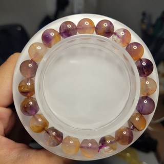 H324 極光23水晶手鍊 9mm圓珠 透亮極光手珠