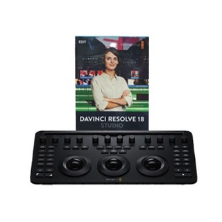 (Blackmagic-Design) (컬러패널 & 스튜디오 세트) DaVinci Resolve Micro Color Panel + Studio, 다빈치 마이크로 컬러 패널/리졸브 스튜디오 결합상품