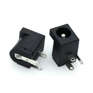 DC 전원 커넥터 핀 암 플러그 잭 및 수 플러그 잭 소켓 어댑터 PCB 마운트 DIY 어댑터 커넥터 2.1x5.5mm 2., 01 5PCS, 02 5.5X2.1MM, 13 DC-005