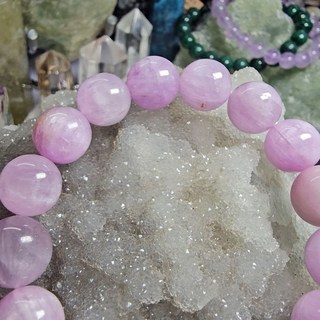 貓眼紫鋰輝手鍊 12.5mm珠徑 16cm手圍