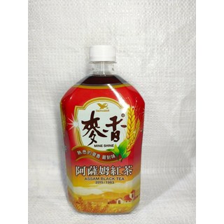 麥香 MINE SHINE 阿薩姆紅茶, 1箱, 24個裝, 975ml