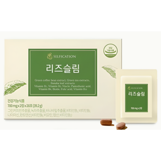 소비기한 26. 05. 07 안전한 다이어트보조제 체지방감소와 식후 혈당관리를 한번에 리즈슬림(1박스 28포), 28개, 39.2g