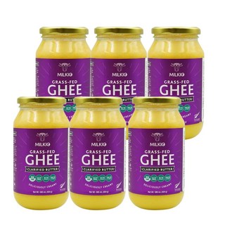 MILKIO 草飼澄清奶油, 6個, 500g