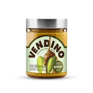 벤디노 피스타치오 스프레드 280g x 1개 [견과류 100%]