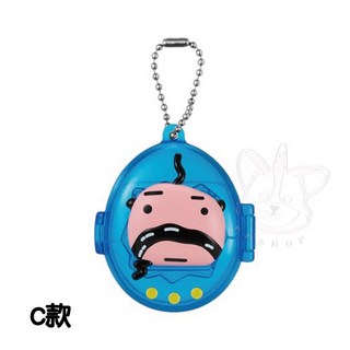 BANDAI 塔麻可吉造型盒吊飾P2 電子雞吊飾 全5款, 1個, C款/透藍款1E450