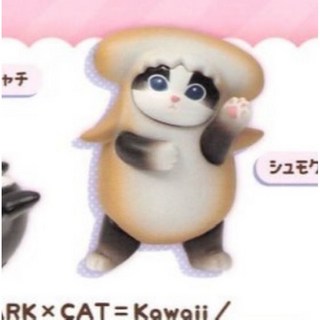 現貨 正版 代理版 貓福珊迪 鯊喵造型公仔 2 扭蛋 轉蛋 鯊魚 貓咪 虎鯨 鯨鯊 插畫 mofusand 隱藏 大白鯊, 1個
