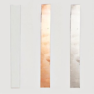 20개세트 구리판 금속판 유리판 열전도실험 실험도구 학교 어린이과학, 유리