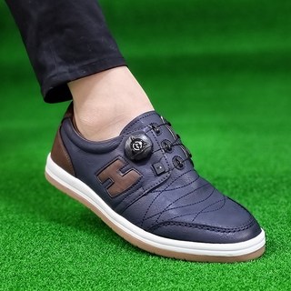 국산 남자 다이얼 골프화 스파이크리스 연습용 스크린 골프 운동화 스니커즈 빅사이즈