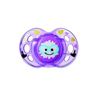 tommee tippee 6-18個月Air安撫奶嘴, 紫色, 1個