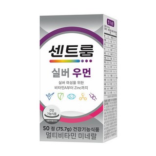 실버우먼 멀티비타민 미네랄 50정(75.7g), 50정, 1개