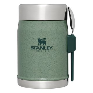 스탠리 클래식 레전더리 진공 푸드자, 헤머론그린, 414ml, 1개