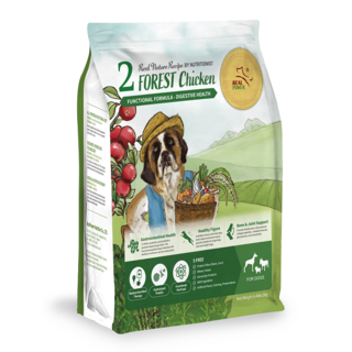 瑞威 Real Power 全齡犬 2號 森林燉雞 腸胃健康配方, 混合口味, 2kg, 1包