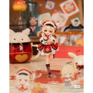 抱漫閣 原神遊戲週邊Q版小甘雨可愛擺件手辦 送朋友男生生日禮物公仔鵰像, 1個, 可莉