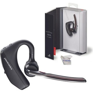 Global Teck Worldwide 플랜트로닉스 보이저 5200 블루투스 헤드셋 번들 - 소음 차단 바람 마이크 통화용 온라인 줌 회의용 6시간 충전 가능 배터리 케이스 미, 5200 Headset only