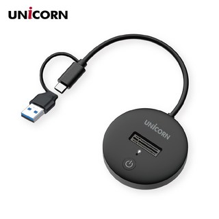 유니콘 USB A타입-C타입 NVMe SSD 도킹 스테이션 M.2외장케이스 SM-600DP, 유니콘  SM-600DP, 1개