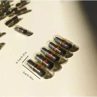 메시지 캡슐 사랑 알약 병에 롤 종이 포함 투명 편지 미니 소원 메모 발렌타인 파티 선물, 02 black