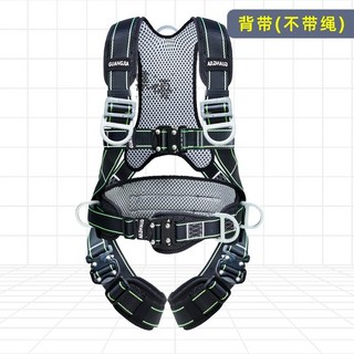 精品 全身五點式安全帶 背負式安全帶 國標安全帶 新國標, 1個, 背帶（不帶繩）