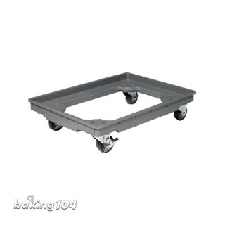 BK 無把手平台車(烏龜車) DBT2018，輕巧耐用，居家辦公搬運好幫手, 1個, 灰色