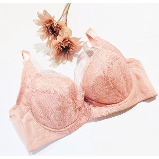 비비안(수비비안) 40%이상 초특가 할인중!! 큰컵전용 탄탄한 보정용 망 부유방커버 은은한 핑크스킨 페미닌 우아한 레이스 브라(NC 해운대)BR9583