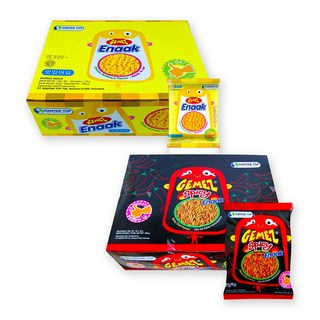 에낙 게메즈 오리지날 16g 30p + 스파이시 14g 30p 라면땅 과자 뿌셔뿌셔, 1세트