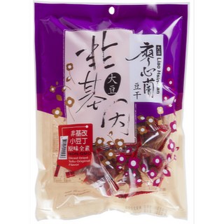 廖心蘭豆干 大溪名產 多種口味 (辣台味/辣沙茶/燒酒螺/麻辣鹽酥雞/辣滷汁/老道系列/三杯雞/滷味/肉汁/香八角/辣麻婆), 1個, 小豆丁-原味(全素)26.03.09