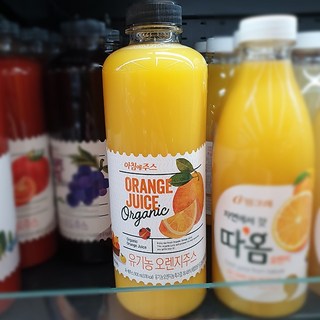 서울우유 아침에 주스 유기농 오렌지, 900ml, 1개