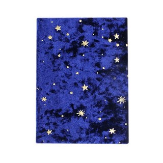 GShuang 밤하늘의 별을 성경책커버 다이어리 패브릭 북커버, 1개