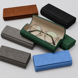 태은랩 자석 하드 스웨이드 안경 선그라스 케이스