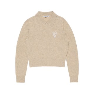 아크네 스튜디오 하트 인타르시아 니트 탑