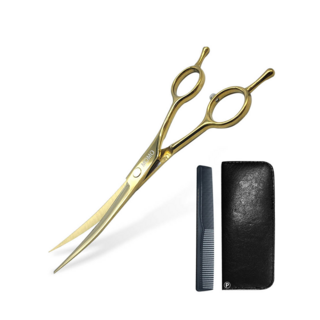 네이처펫 모모 펫전용 실버 커브가위 세트 19 x 5.5 cm, 골드, 5세트