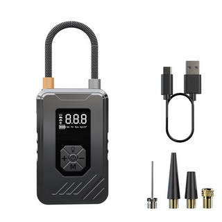 車載充氣泵便攜式無線汽車用打氣筒輪胎電動高壓充氣, 1個, ZY-5630-無線款